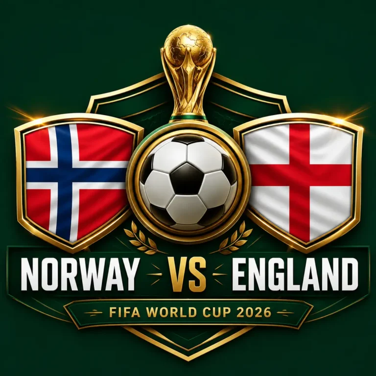 Norway vs England Match Time in Pakistan